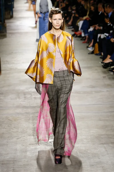 Dries van Noten show — Stockfoto