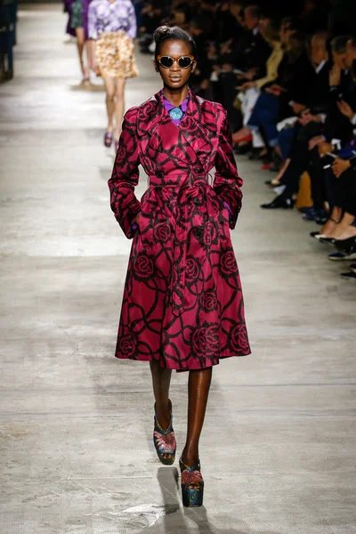 Dries Van Noten show — Stock Photo, Image