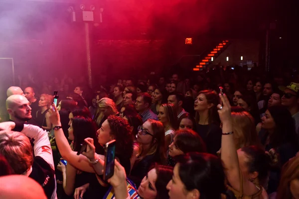 Amerikan konser turnesi şarkıcı Dima Bilan — Stok fotoğraf