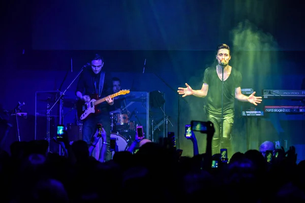 Dima Bilan concert tour — Stock Photo, Image