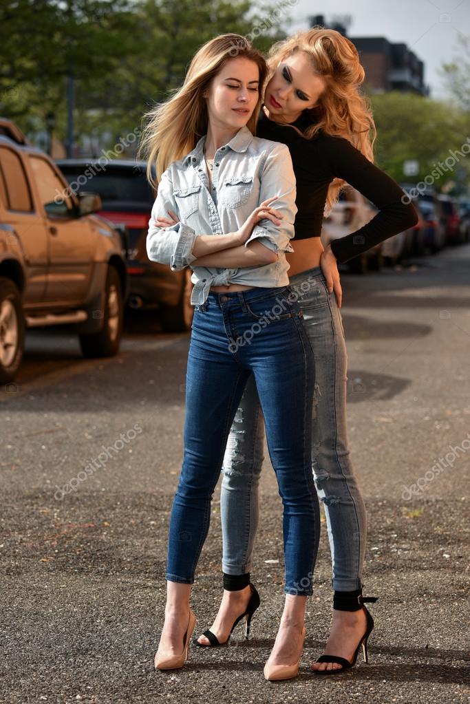 sexy girls wearing jeans