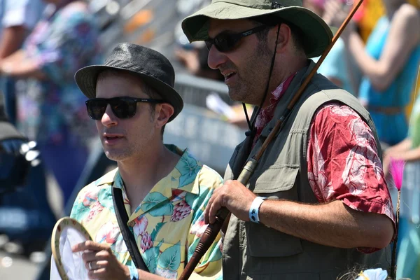 34e jaarlijkse zeemeermin parade op Coney Island — Stockfoto