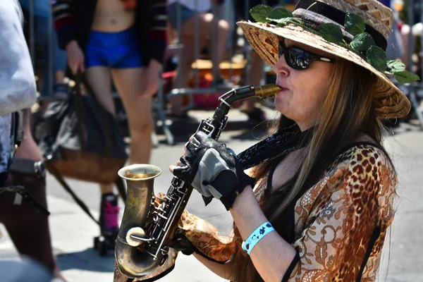 34th Desfile anual de sereia em Coney Island — Fotografia de Stock