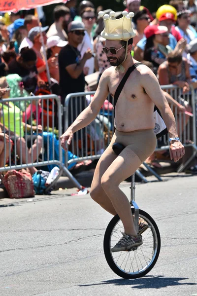 34e défilé annuel des sirènes à Coney Island — Photo