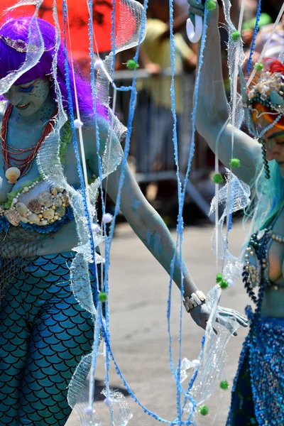 34e jaarlijkse zeemeermin parade op Coney Island — Stockfoto