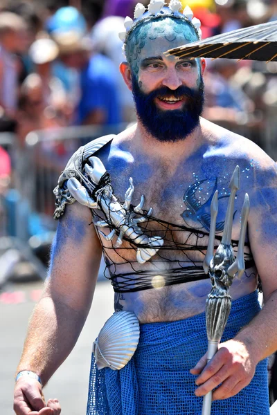 34esima parata annuale delle sirene a Coney Island — Foto Stock