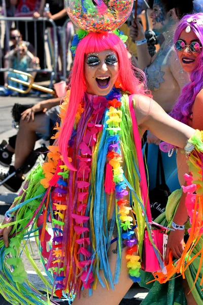 34th Desfile anual de sereia em Coney Island — Fotografia de Stock