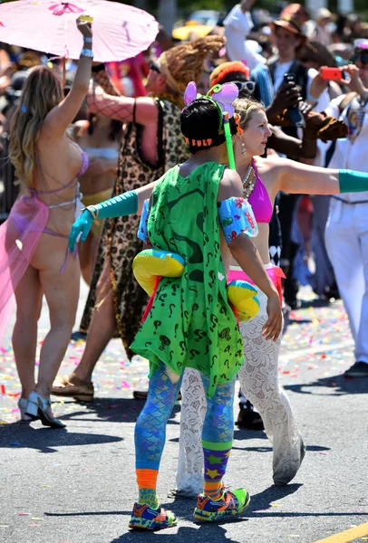 34th Desfile anual de sereia em Coney Island — Fotografia de Stock