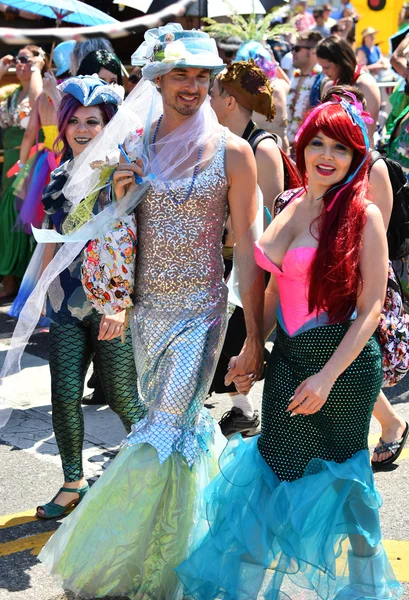 34th Desfile anual de sereia em Coney Island — Fotografia de Stock