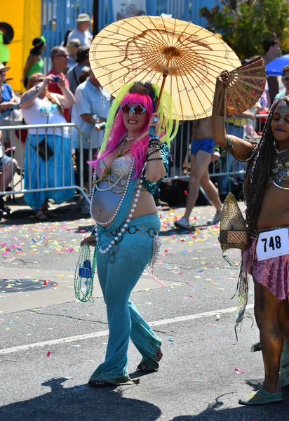 34th Desfile anual de sereia em Coney Island — Fotografia de Stock