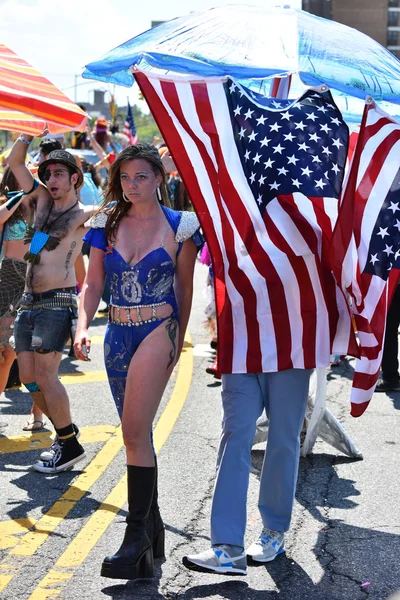 34th Desfile anual de sereia em Coney Island — Fotografia de Stock