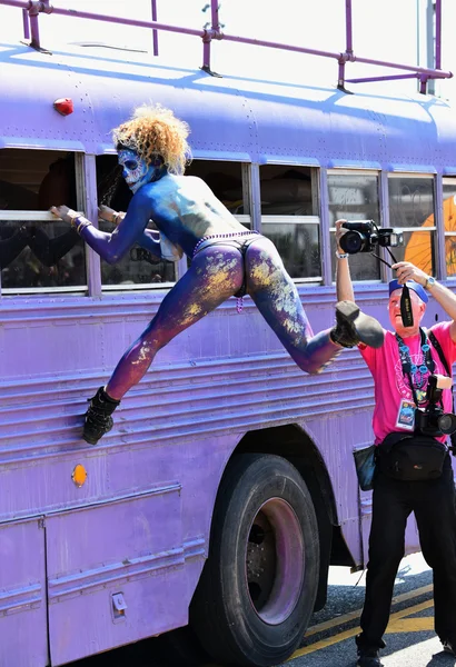 34th Desfile anual de sereia em Coney Island — Fotografia de Stock