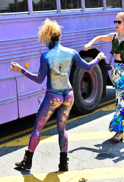 34th Annual Mermaid Parade at Coney Island — Stock Photo, Image