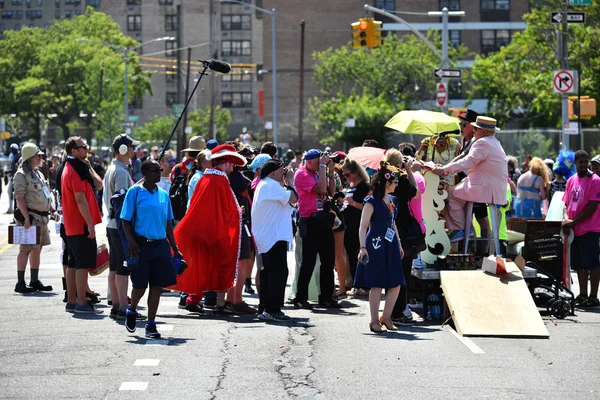 34e défilé annuel des sirènes à Coney Island — Photo