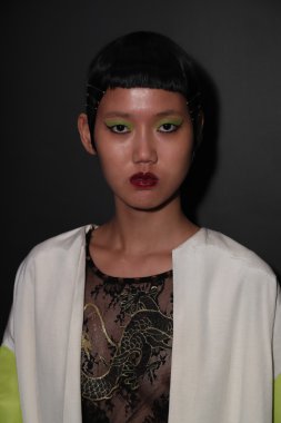 Victor De Souza defilesinden önce sahne arkası