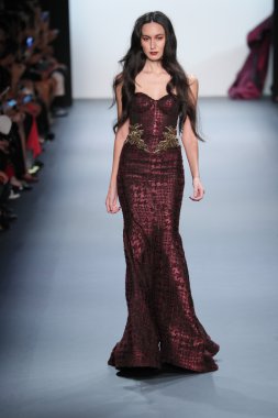 Michael Costello moda gösterisi sırasında New York Moda Haftası