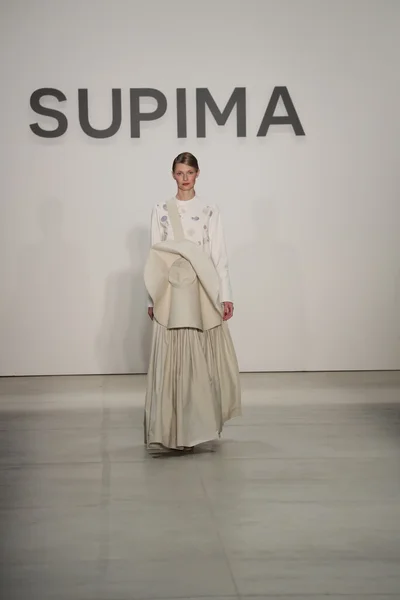 Concorso di Design Supima 2016 durante la New York Fashion Week — Foto Stock