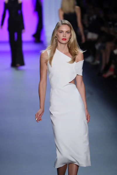 ニューヨーク ・ ファッション ・ ウィーク中に Cushnie Et Ochs ファッションショー — ストック写真