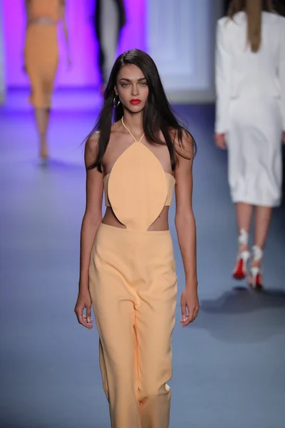 Cushnie Et Ochs módní přehlídce během New York Fashion Week — Stock fotografie