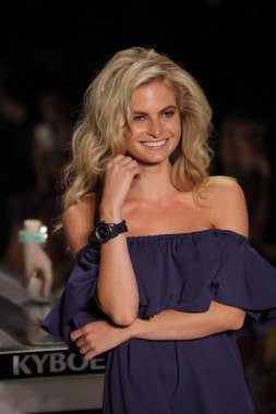  Kyboe! Defile sırasında New York Moda Haftası