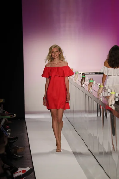 Kyboe! pokaz mody podczas New York Fashion Week — Zdjęcie stockowe