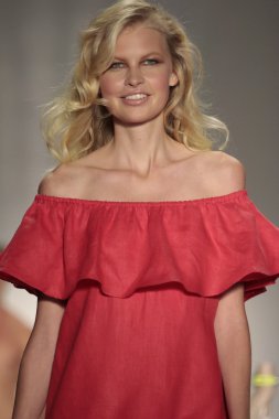  Kyboe! Defile sırasında New York Moda Haftası