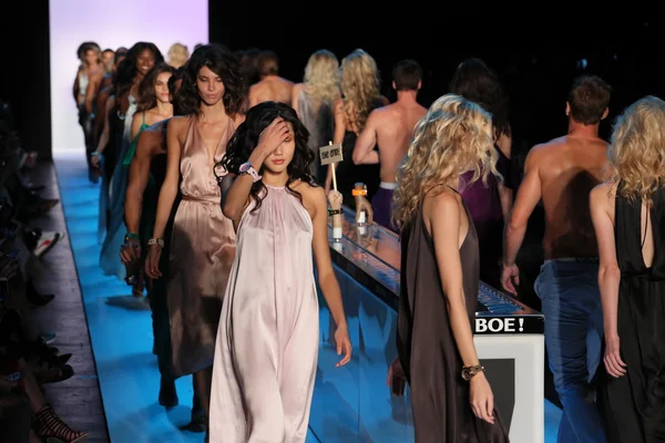 Kyboe! Modenschau während der New Yorker Fashion Week — Stockfoto