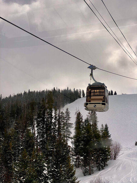 Eagle Bahn Gondola cabin at Vail Ski Resort
