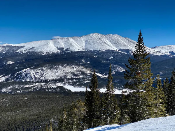 Ośrodku Narciarskim Breckenridge Kolorado — Zdjęcie stockowe