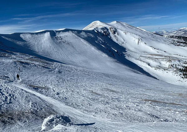 Vista Panorâmica Área Bacia Emperial Breckenridge Ski Resort Colorado — Fotografia de Stock