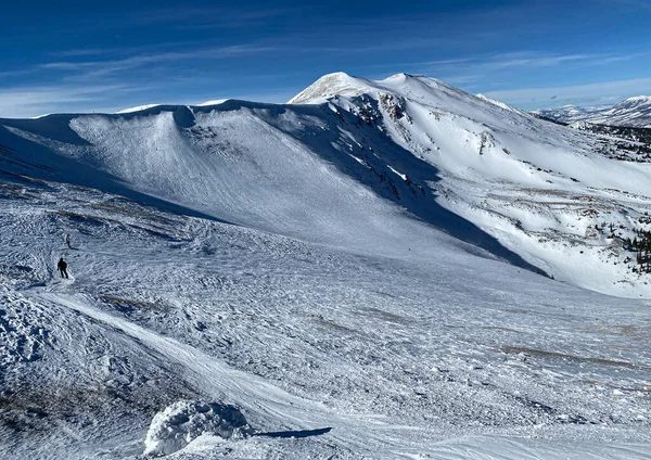 Vista Panoramica Sul Campo Bocce Emperial Breckenridge Ski Resort Colorado — Foto Stock