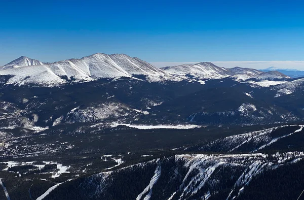 Vista Panorâmica Pico Breckenridge — Fotografia de Stock