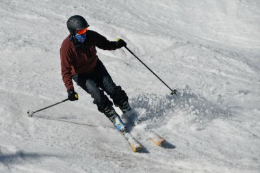 Freerider, nisanın ortalarında Vermont 'taki Stowe Dağı tatil köyünden dönerken görüldü..