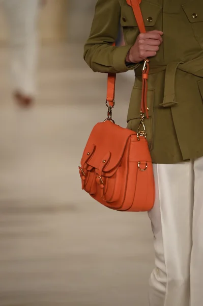 Model walks the runway at Ralph Lauren fashion show — Stock Photo, Image