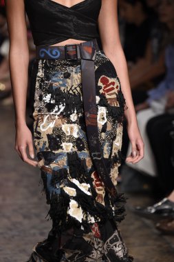Karlie, kloss donna karan new york gösterisi pist yürür