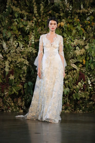 Claire Pettibone Outono 2015 Bridal Collection Show — Fotografia de Stock