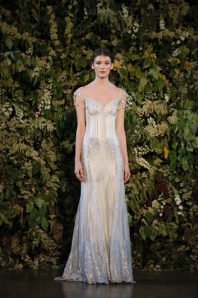 Claire Pettibone Outono 2015 Bridal Collection Show — Fotografia de Stock