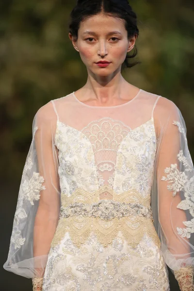 Claire Pettibone Outono 2015 Bridal Collection Show — Fotografia de Stock