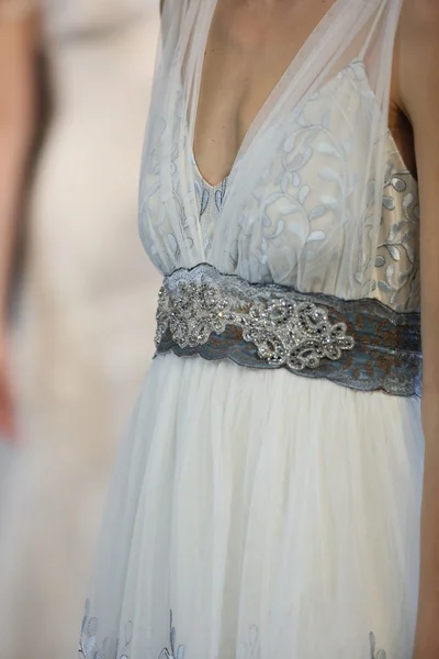 Claire Pettibone Podzim 2015 Svatební kolekce Show — Stock fotografie