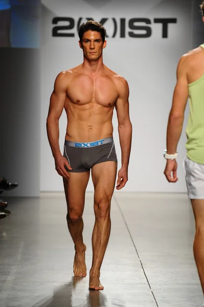 2 (X) IST Men 's Spring Summer 2015 Runway Show — стоковое фото