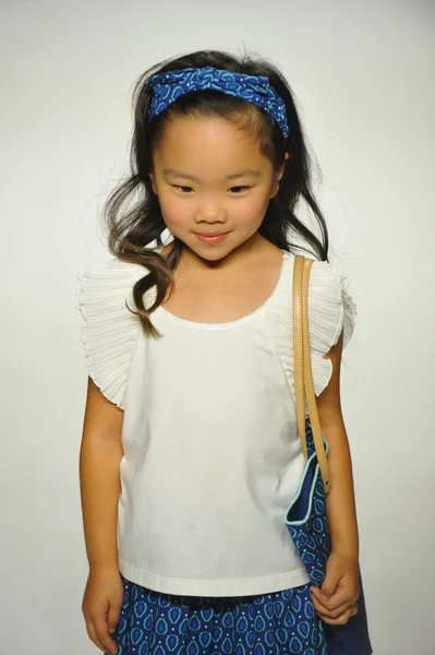 Chloe in anteprima alla petite PARADE Kids Fashion Week — Foto Stock