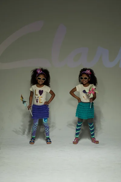 Clarks preview at petite PARADE Kids Fashion Week — Stock Photo, Image