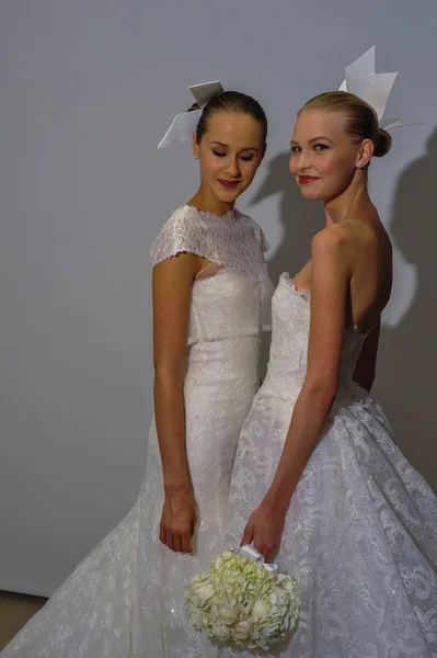 Carolina Herrera Bridal prezentacji — Zdjęcie stockowe