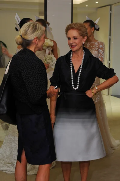 Progettista carolina herrera — Foto Stock