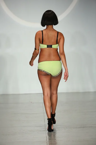 Finale Runway Show during Lingerie Fashion week — Stock Photo, Image