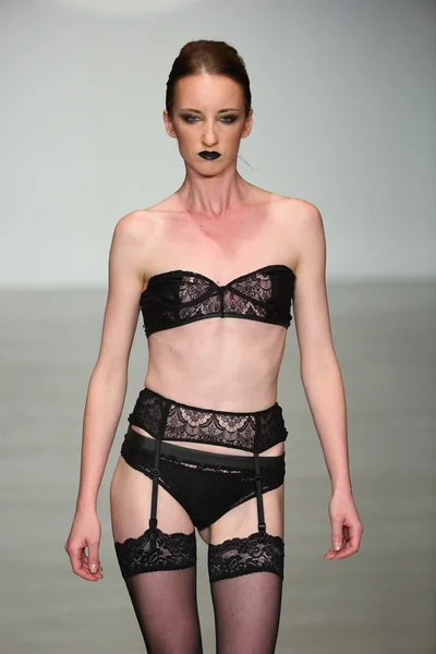 Finale Runway Show during Lingerie Fashion week — Stock Photo, Image