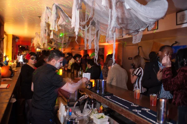 La Festa della Moda durante Halloween — Foto Stock