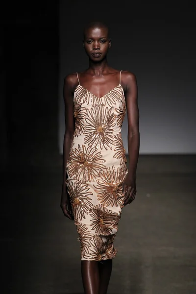 Tracy Reese under Mercedes-Benz Fashion Week — Stockfoto