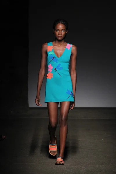 Tracy Reese during Mercedes-Benz Fashion Week — Stock Photo, Image