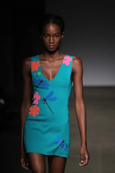 Tracy Reese during Mercedes-Benz Fashion Week — Stock Photo, Image